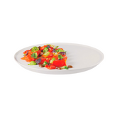 Rosseto Forme White Round Melamine Tray Set of 3 MEL023